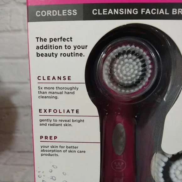 Westinghouse Cleansing Facial Cordless Water Resistant Rotary Brush NIB - Picture 3 of 6